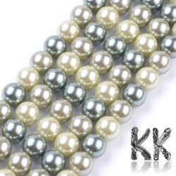 Lasturové perly - kuličky - ∅ 6 mm - kvalita A