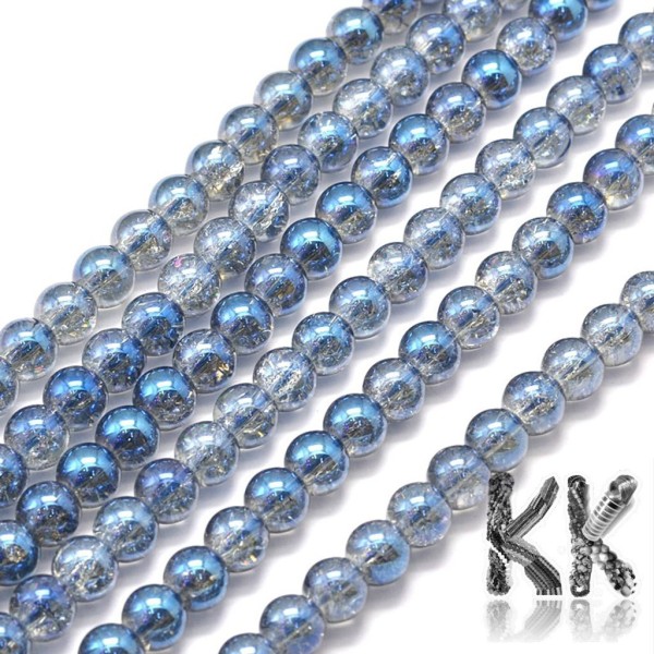 Glass beads - plated - ∅ 8 mm