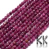 Tumbled and faceted round beads made of natural mineral ruby with a diameter of 2.5 mm and a hole for a thread with a diameter of 0.6 mm. The beads are completely natural without any dye.
Country of origin Thailand
THE PRICE IS FOR 1 PCS.