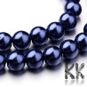Waxed pearls - ∅ 8 mm - beads