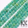 Tumbled and faceted round beads made of amazonite mineral with a diameter of 2 mm with a hole for a thread with a diameter of 0.5 mm. The beads are completely natural without any dye.
Country of origin Brazil, China, Russia
THE PRICE IS FOR 1 PCS.