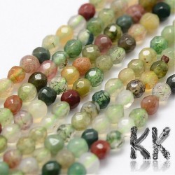 Přírodní indiánský achát - Ø 2 mm - broušená kulička