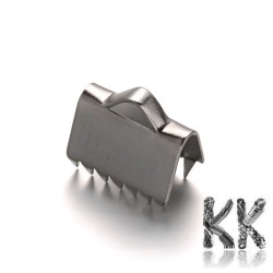 304 stainless steel crimp end - for ribbon width 10 mm