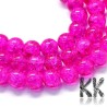Cracked glass beads - Ø 8.5-9 mm - colored balls