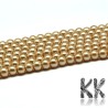 Skleněné voskované perly - Ø 4 - 4,5 mm - kuličky