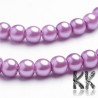 Glass waxed pearls - Ø 4 - 4.5 mm - beads