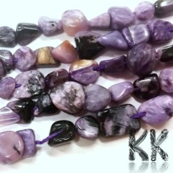 Přírodní čaroit - 3-14 x 2-9 x 2.5-8 mm - Nugetky