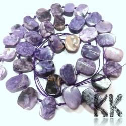 Přírodní čaroit - 3-14 x 2-9 x 2.5-8 mm - Nugetky