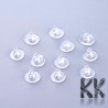 Silicone earring stop - 6 x 10 mm
