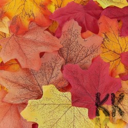 Decorative maple leaves - 80 x 70 mm