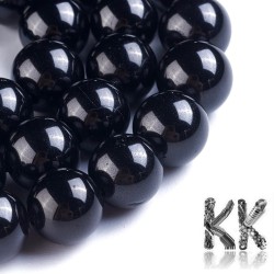 Natural black quartz - Ø 7.5 - 8 mm - ball