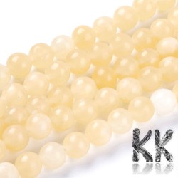 Přírodní topaz - ∅ 8 mm - kuličky