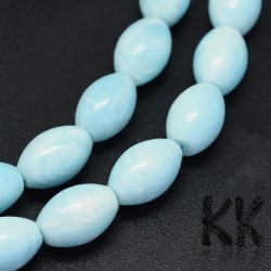 Přírodní hemimorfit - Ø 12-12.5 x 8-8.5 mm- Ovál