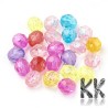 Acrylic beads - cut balls - Ø 8 mm - quantity 10 g (approx. 52 pcs)