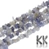 Natural iolite - fractions -5-11 x 3- 9 x 1-9 mm - weight 1 g (approx. 2 cm)