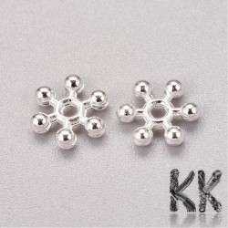 Separating bead made of zinc alloy - flake - Ø 8 x 2 mm