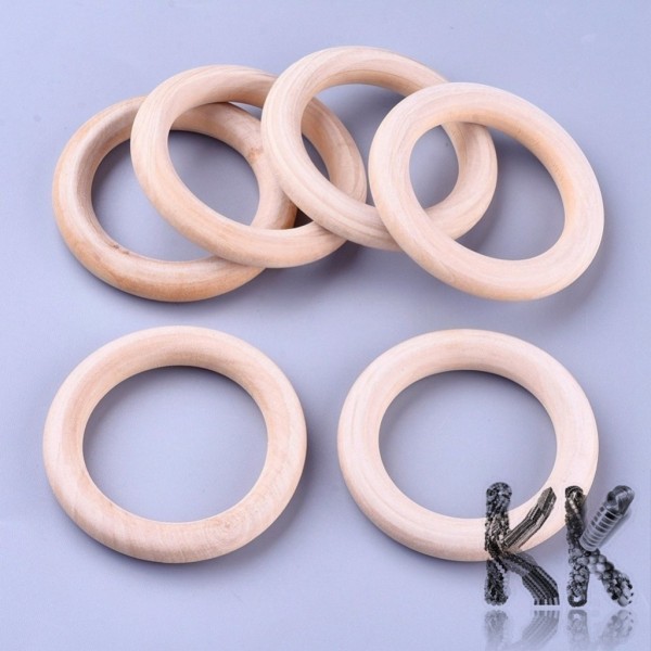 Wooden rings for dream catchers - Ø 65 x 10 mm