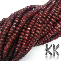 Dřevěný korálek - kulička - Ø 4 mm