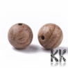 Dřevěný korálek - kulička - Ø 8 mm