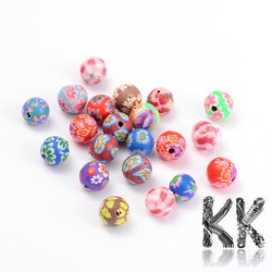 Polymer bead - ball - Ø 8 mm