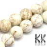 Natural white turquoise - Ø 10 mm - ball
