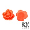 Beads in the shape of a rose made of synthetic resin in many colored designs measuring 9 x 7 mm and with a hole for a thread with a diameter of 1 mm.
THE PRICE IS FOR 1 PCS.