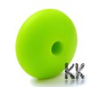 Food silicone beads - double cone - Ø 12 x 6 - 7 mm