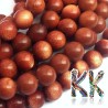 Tumbled round beads made of a synthetic mineral known as golden aventurine (or goldstone or synthetic sunstone) with a diameter of 6 mm and a hole for a thread with a diameter of 1 mm.
Country of origin: China
THE PRICE IS FOR 1 PCS.
