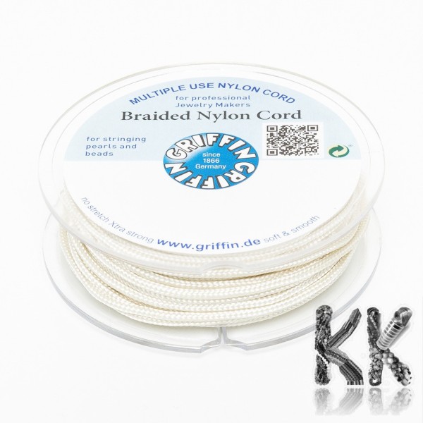 GRIFFIN braided nylon cord - Ø 0.3 mm - roll 25 m
