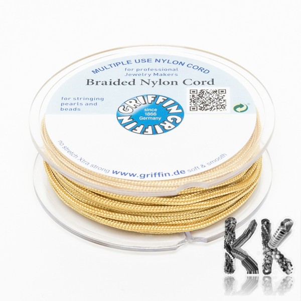 GRIFFIN braided nylon cord - Ø 1 mm - roll 25 m