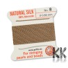 GRIFFIN Silk cord with needle - thickness 0.80 mm - roll 2 m
