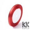 Satin (satin) ribbon - width 6 mm - 1 roll (roll approx. 22.5 m)