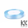 Satin (satin) ribbon - width 12 mm - 1 roll (roll approx. 22.5 m)