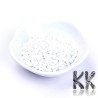 Čínský rokajl - neprůhledný s perleťovým leskem - 8/0 - váha 1 g