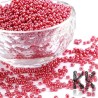 Chinese seed beads made of opaque colored glass with a pearlescent sheen in size 12/0 (approx. 2 mm) with a hole for a thread with a size of 1 mm.
1 g contains +/- 60 pieces of seed beads
THE MENTIONED PRICE IS FOR 1 g (minimum amount order is 20 g).
