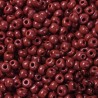 Chinese seed beads - 6/0 - opaque with AB effect - weight 1 g