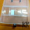 Professional plastic organizer with 5 compartments - 245 x 135 x 85 mm