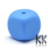 Food silicone beads - cube - 13 x 13 x 13 mm