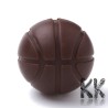 Korálky z potravinářského silikonu - basketbal - Ø 15 mm