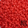 Chinese seed beads - 6/0 - opaque with baked colors - weight 1 g