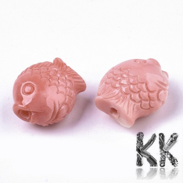 Synthetic coral - goldfish - 7.5 x 14.5 x 8 mm
