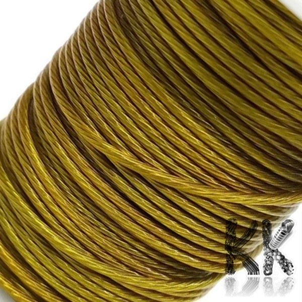 Steel wire (so-called tiger tail) - Ø 1 mm - length 7.5 m (approx. 40 g)