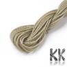 Braided and Waxed Polyester Cord - Ø 1 mm - roll 8-9 m