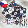 MATUBO ™ WHEEL - semi-plated - ∅ 6 mm (4 pcs)