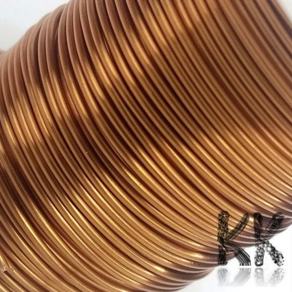 German Copper Wire - 1x Lacquered PU - Ø 0.8 mm - Length 12 m (approx. 60 g)