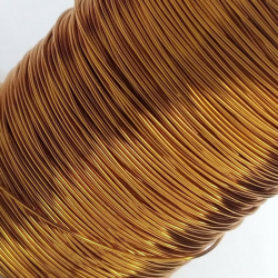 German copper Wire - 1x Lacquered PEI - Ø 0.4 mm - Length 45 m (approx. 60 g)
