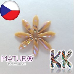 MATUBO ™ LANGUAGES - opaque with metallized strips - 5 × 16 mm