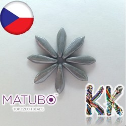 MATUBO ™ LANGUAGES - opaque pearl - 5 × 16 mm