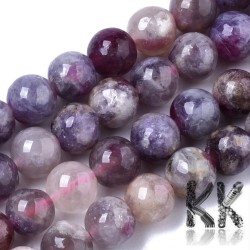 Přírodní turmalín – 10mm – Tromlované kuličky – Průvlek: 1mm – Množství: 1 kus