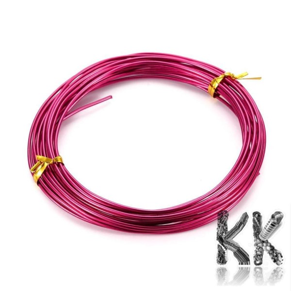 Varnished Aluminum Colored Wire - Ø 1 mm - coil 10 m